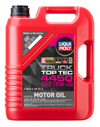 LIQUI MOLY 22038 Top Tec Truck 4450 SAE 15W-40