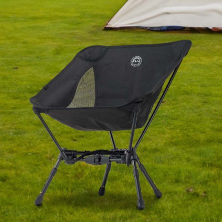 Compact Camping Chair with Collapsible Aluminum Frame Overland Vehicle Systems