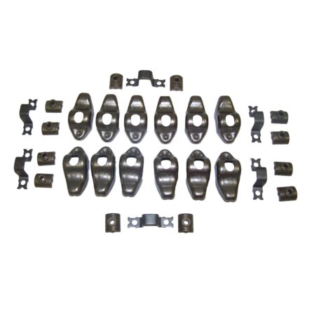 Rocker Arm Kit; Incl. 12 Rocker Arms/6 Newer Style Steel Pivot Kits;