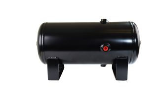 Air Tank; 1.5 Gallon; 15 in. x 6 in. x 8 in.; Steel; Black;