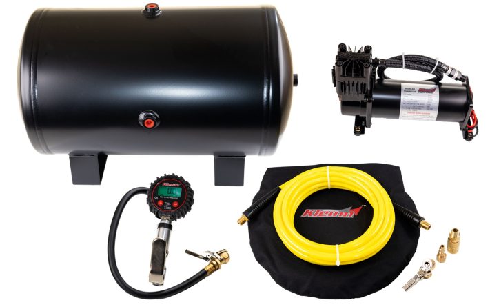 Onboard Air System; Includes 150/200 PSI Waterproof 100% Duty Cycle Air Compressor PN[6450RC]/ 5.0 Gallon Air Tank PN[6450RT];