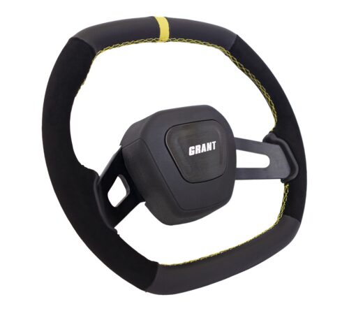 C8 Performance Steering Wheel Yellow Center