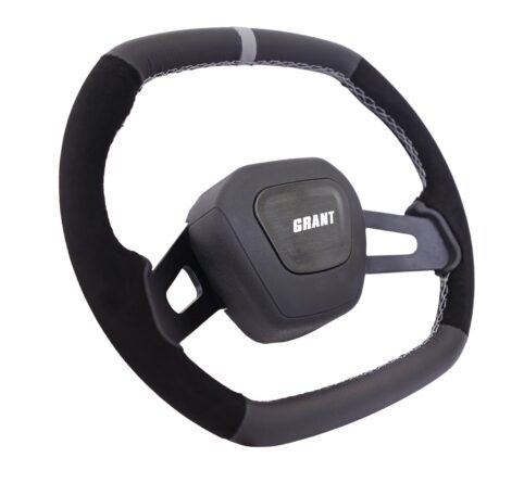 C8 Performance Steering Wheel Grey Center Stripe