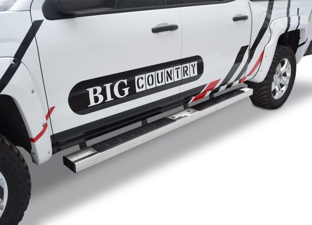 Big Country 3962030876 6" Widesider II Side Steps - Complete Kit with Brackets