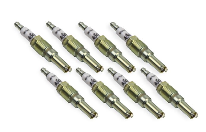 HP Copper Spark Plug; 1 Piece C-Cut Design; Copper Electrode; Standard Length; 16mm Thread Size; 8 Pack;