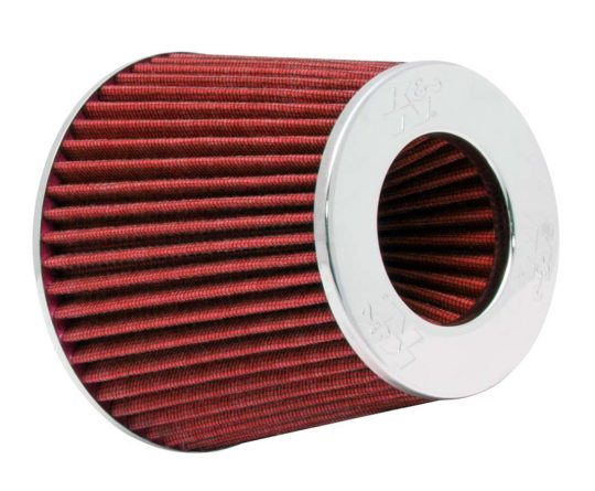 Universal Clamp On Air Filter Red