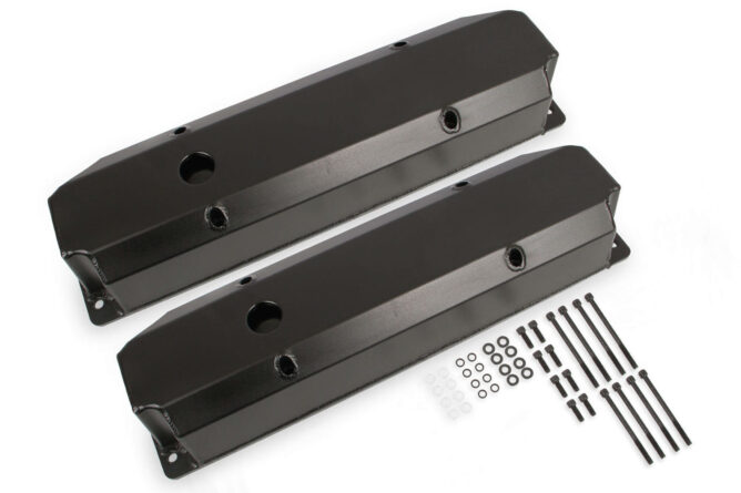 BBM Fab. Alm Valve Cover Set - Black