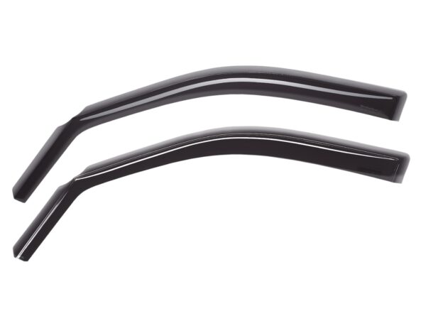 Side Window Deflector; 2 pc.; Front; Dark Tint;