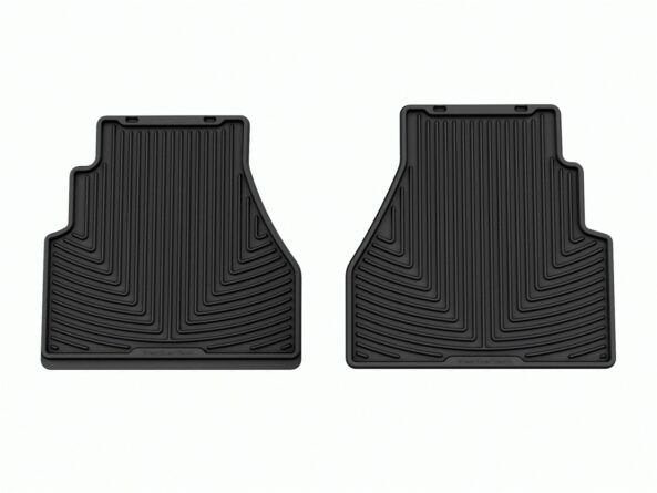 All Weather Floor Mats; Black; Rear;