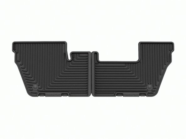 All Weather Floor Mats; Black; Third Row;