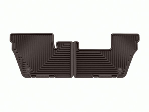 All Weather Floor Mats; Cocoa; Third Row;