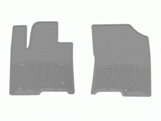 All Weather Floor Mats; Gray; Front;