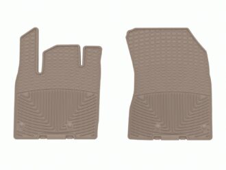 All Weather Floor Mats; Tan; Front;