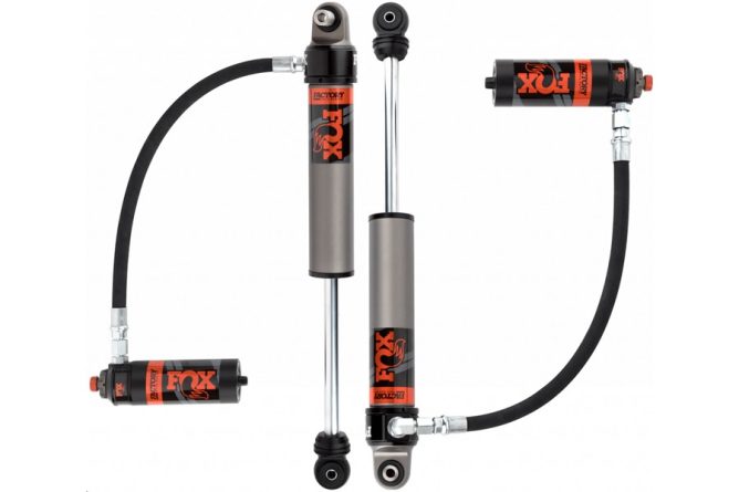 Fox Elite Series 2.5 Reservoir Shock Front 3.5-4 Lift, Pair - JT/JL