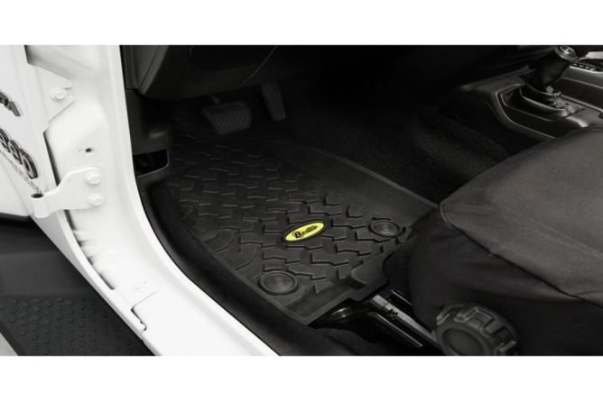 Bestop Front Floor Liners Black - JT/JL