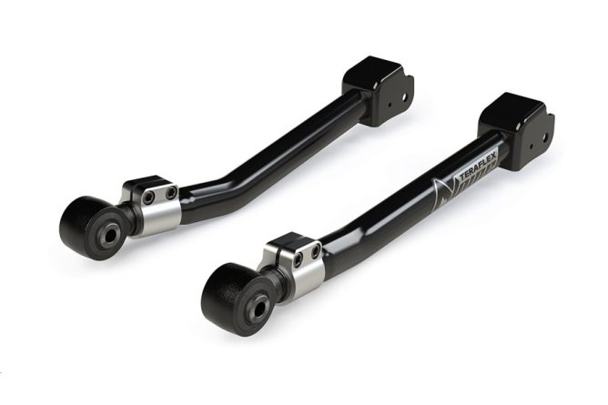 Teraflex Alpine Adjustable Front Upper Control Arms Kit, 0-4.5in Lift - JL