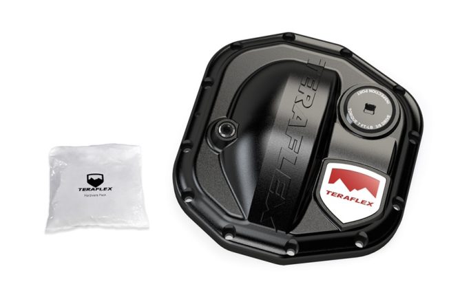 Teraflex D44 AdvanTEK Rear HD Differential Cover Kit - JT/JL