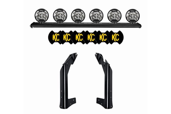 KC HiLiTES 50in KC Xross Bar Overhead Slimlite LED Light System - JK