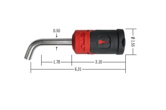 Bolt 1/2in Receiver Lock Center Cut- Jeep