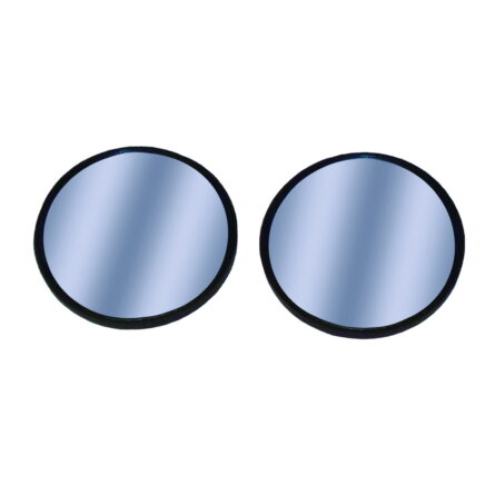 HotSpots Convex Blind Spot Mirror; Round; 2 in.; Blue Tinted; Stick-On; Pair;