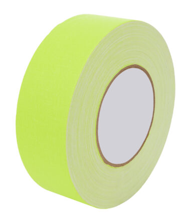 Gaffers Tape 2in x 150ft Fluorescent Yellow