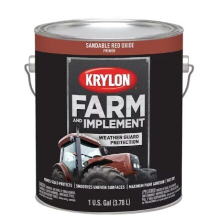 Krylon Farm & Implement Gallons-Sandable Red Oxi