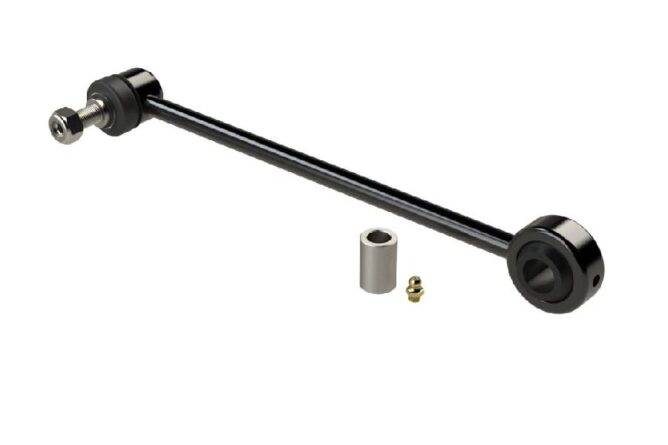 Teraflex 12.25in Front Sway Bar Replacement Link w/ Stud and Zerk - 6in Lift - JK