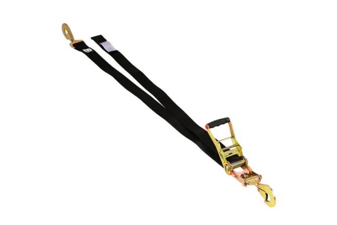 Bulldog Winch 2in x 8ft Ratcheting Tie-Down Strap