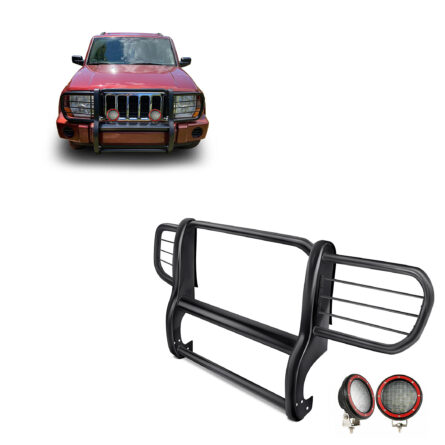 Black Horse Off Road 17A081000MA-PLFR Grille Guard Kit