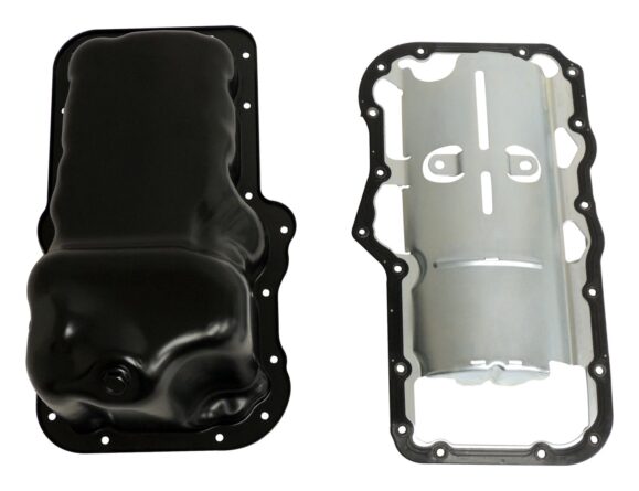 Engine Oil Pan Kit; Incl. Oil Pan/Oil Pan Gasket;