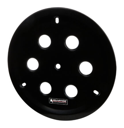 Aluminum Wheel Cover Weld Multi Hole Black