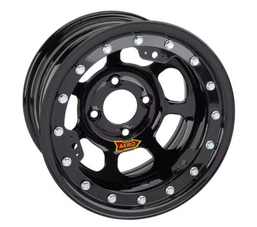 Wheel 13x8 2in 4.50in BC Black Light Weight