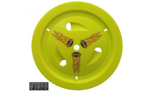 Wheel Cover Bolt-On Fluo Yellow Real Style