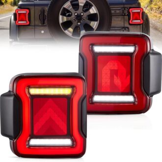 Iconic LED Tail Lights Assembly for 2018-2024 Jeep Wrangler JL JLU